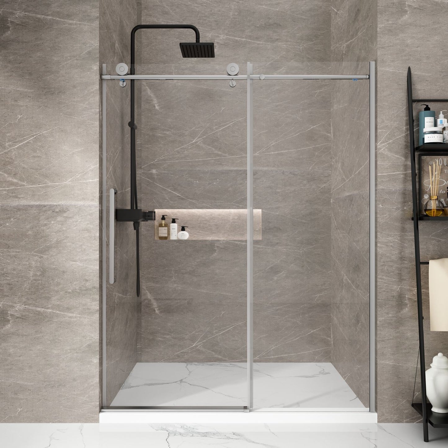 WATERPAR® Sliding Framed Shower Door Customization