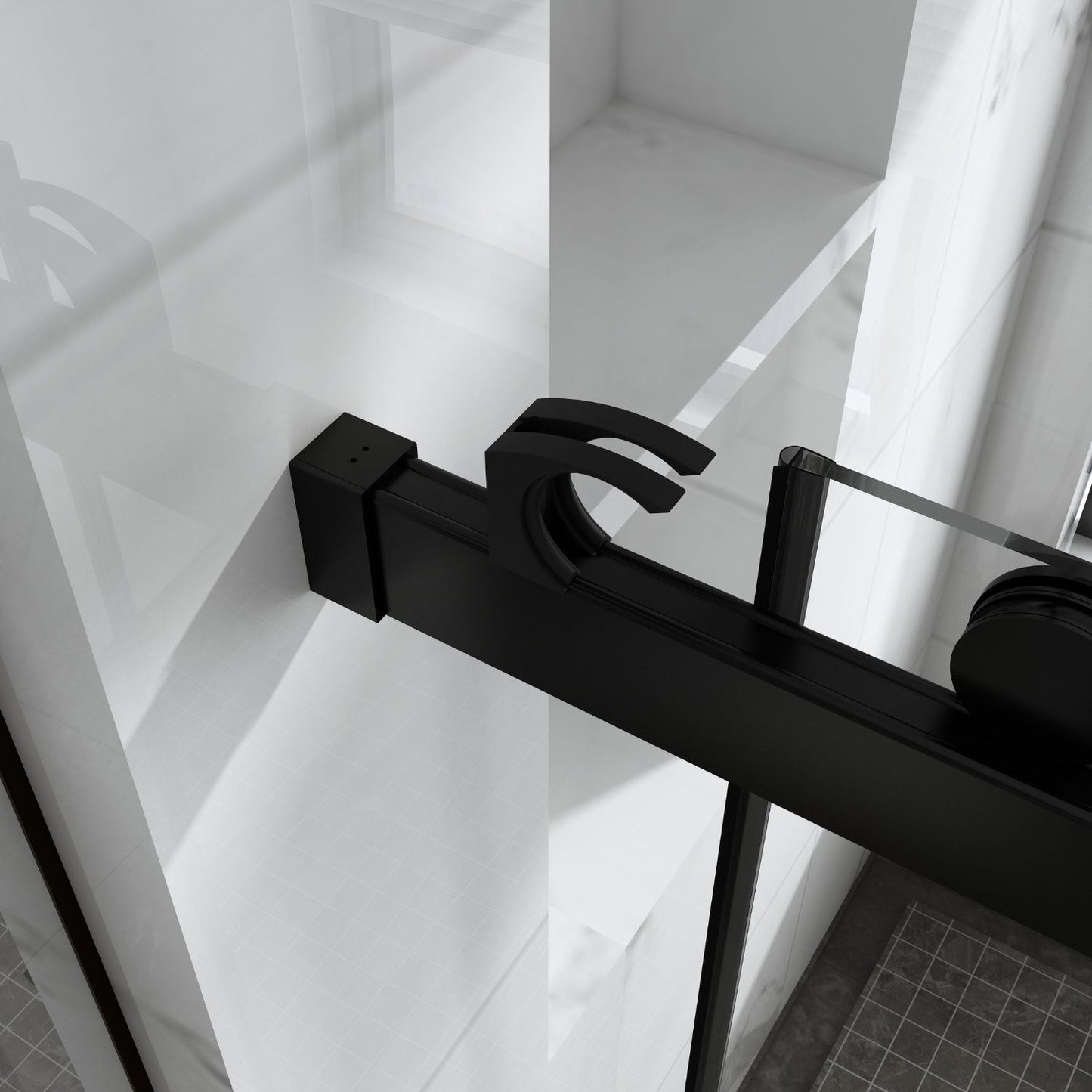 WATERPAR® Sliding Frameless Shower Door Customization