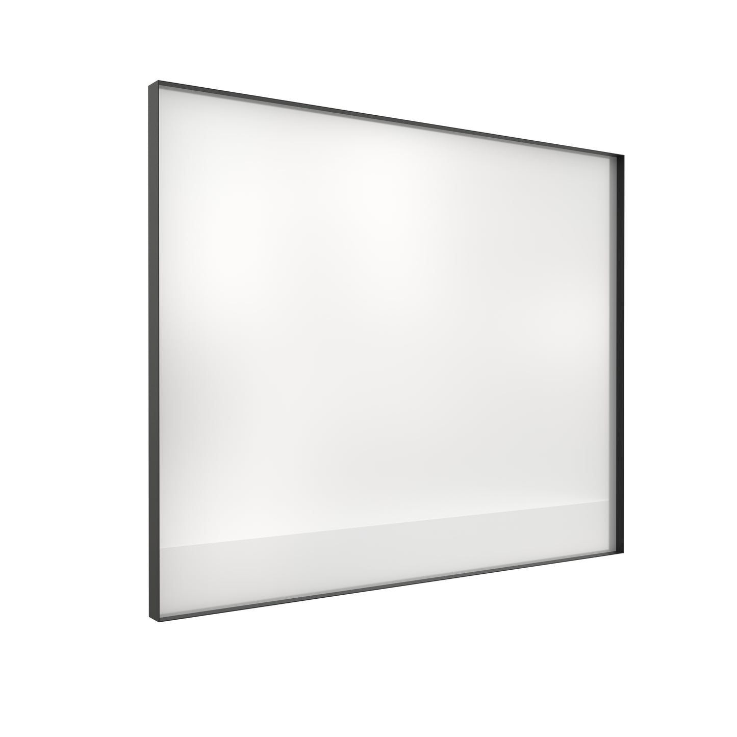 Waterpar® 32 in. W x 40 in. H Rectangular Aluminum Framed Wall Bathroom Vanity Mirror