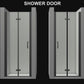 WATERPAR® Bi-Fold or Pivot Swing Frameless Shower Door Customization